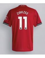 Manchester United Joshua Zirkzee #11 Domácí Dres 2025-26 Krátký Rukáv
